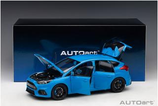 FORD FOCUS RS 2016 (NITROUS BLUE) (COMPOSITE MODEL/FULL OPENINGS) AUTOart 1:18